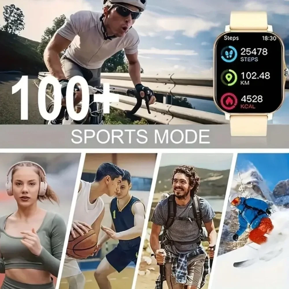 ⌚️⌚️⌚️3 for 12$⌚️⌚️⌚️Smart Watch - Fitness Tracker Gray Silicon Strap